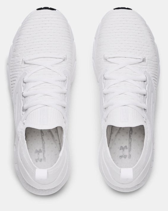 Men's UA HOVR™ Phantom 2 IntelliKnit Running Shoes, White, pdpMainDesktop image number 2